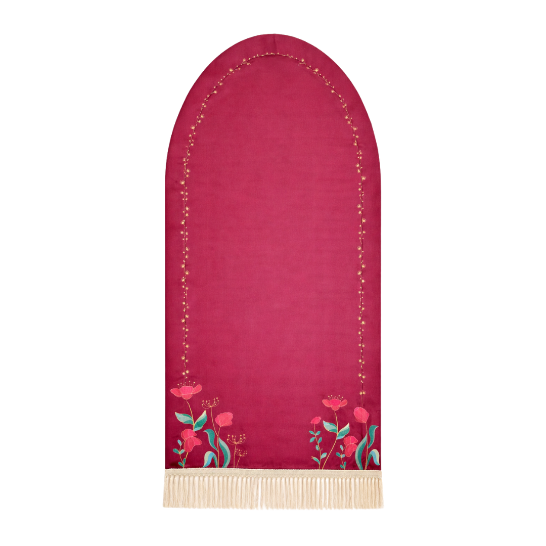 Sukoon Prayer Mat – Maroon