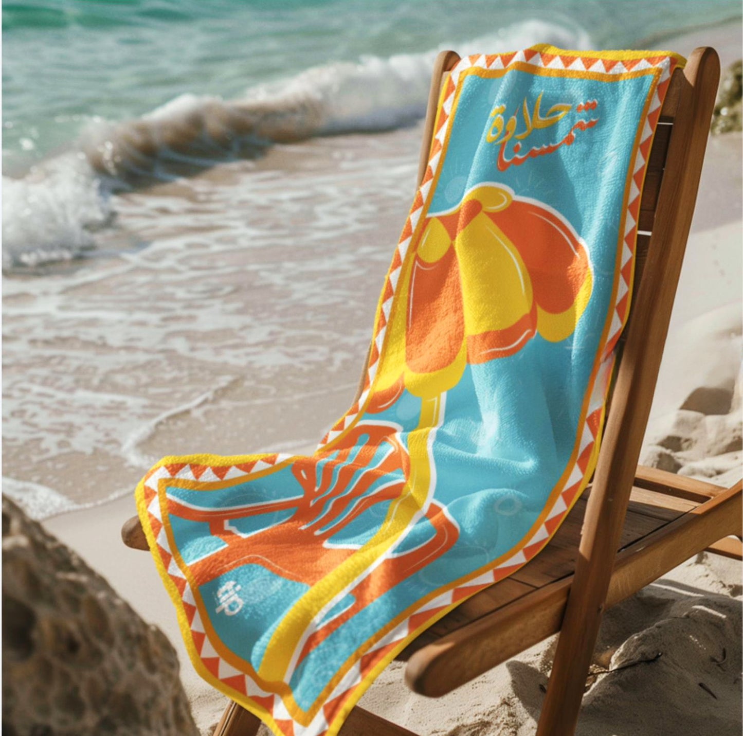 حلاوة شمسنا - Beach Towel