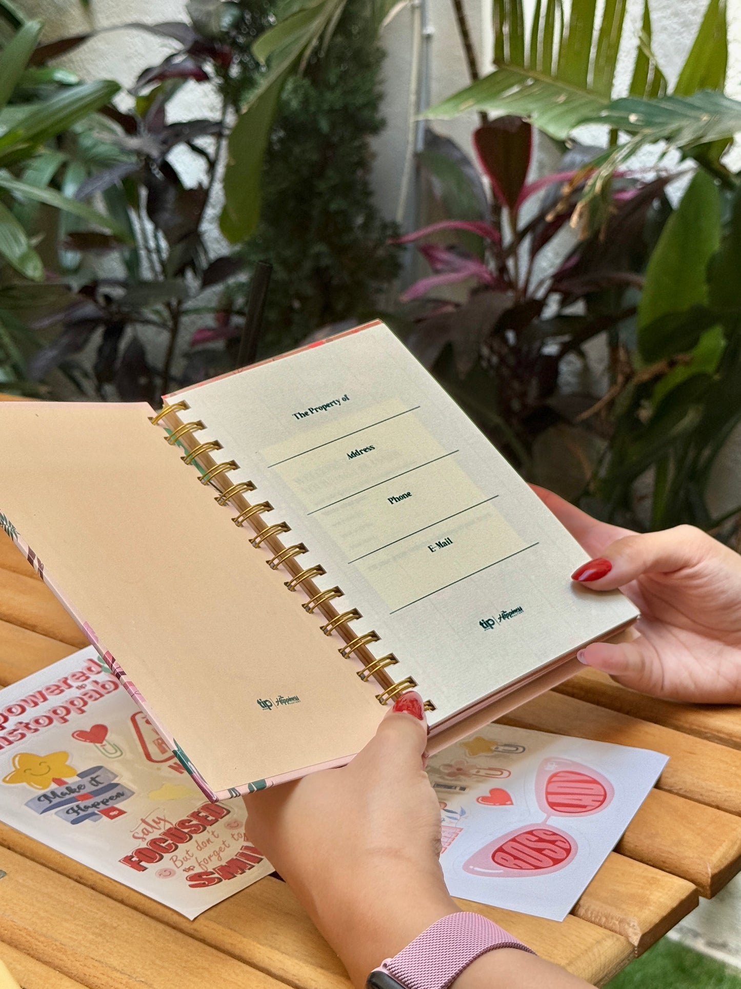 Daily Planner Tiger - English