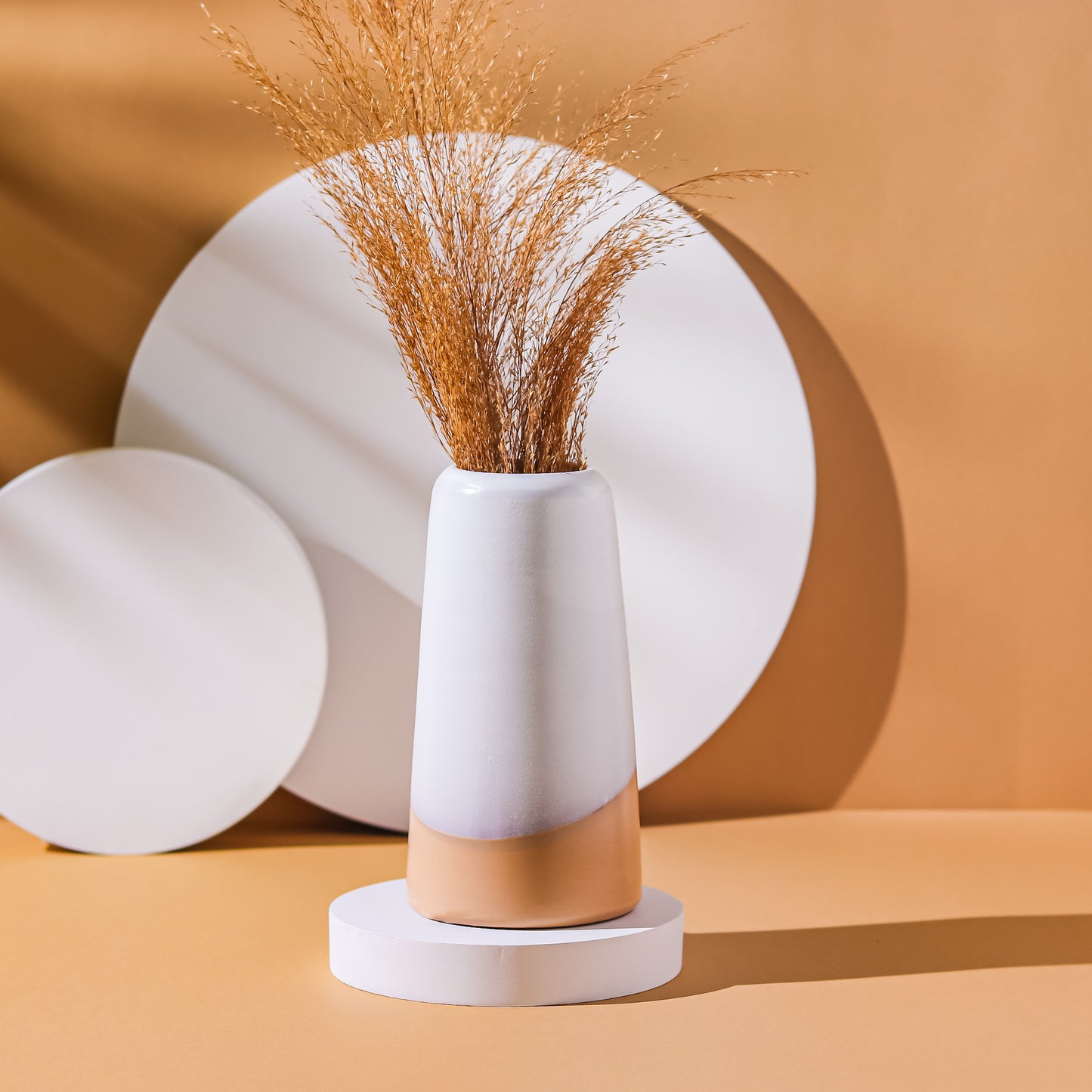 (Cylindrical Medium) Pottery Vase