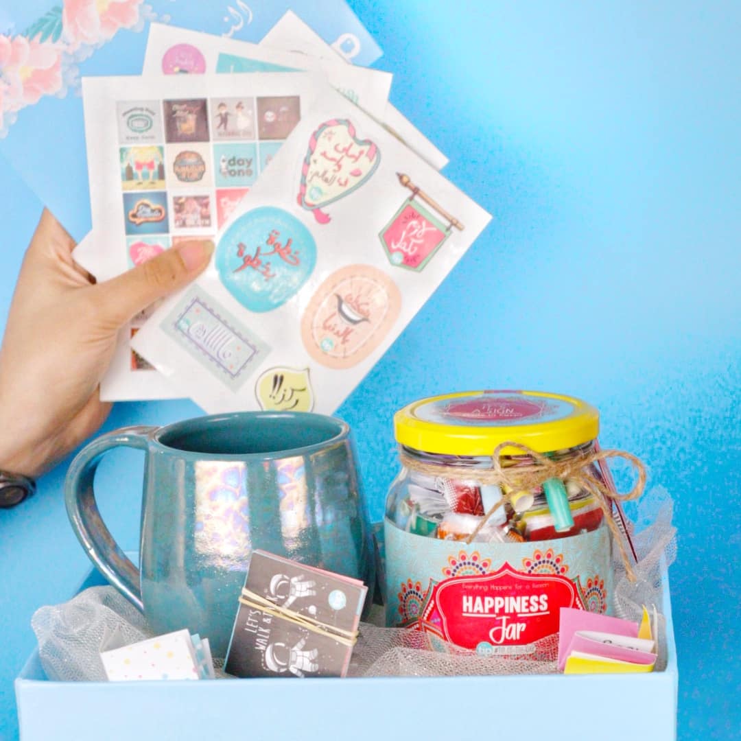 Happiness Jar E4 + Mug