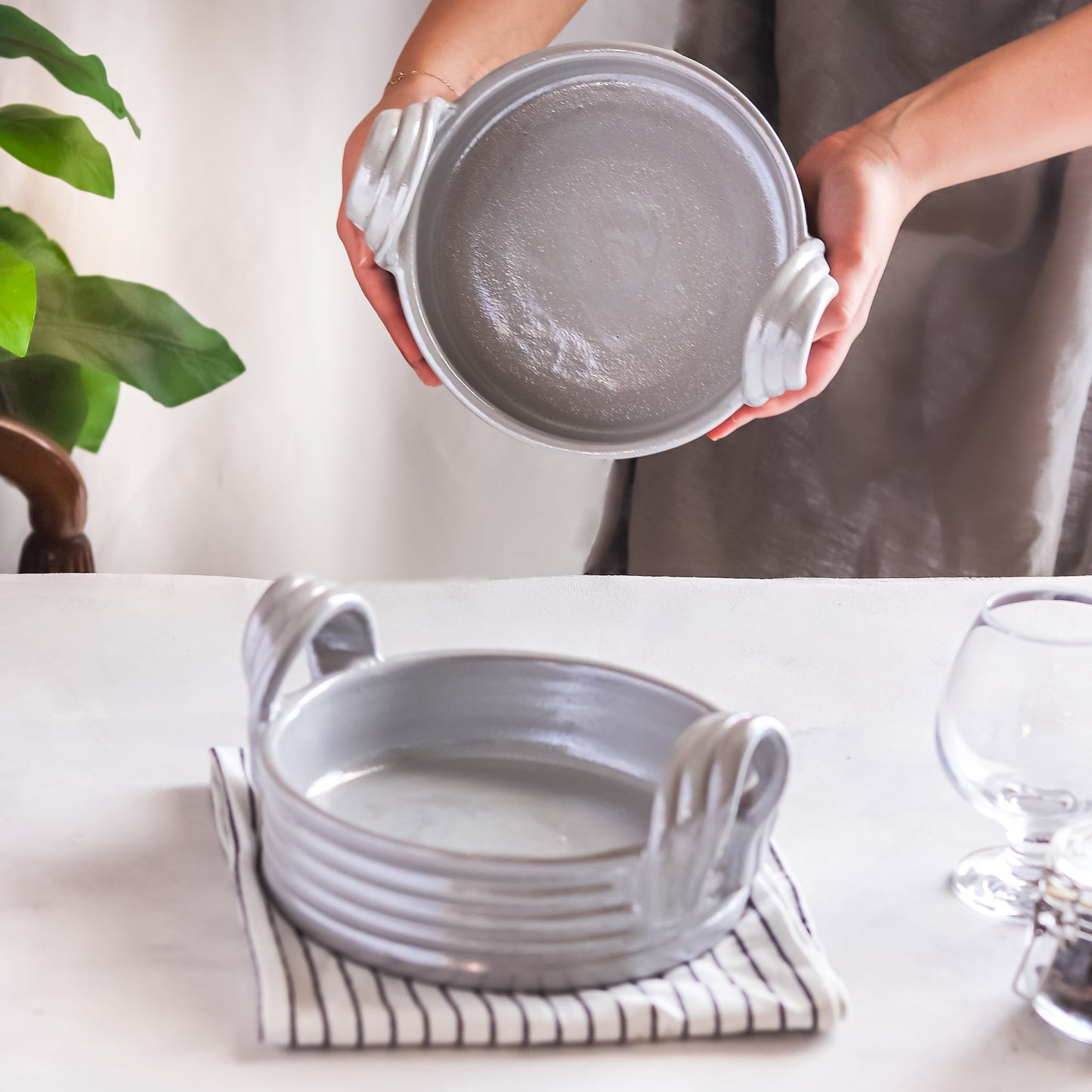 Brilliant Gray Casserole