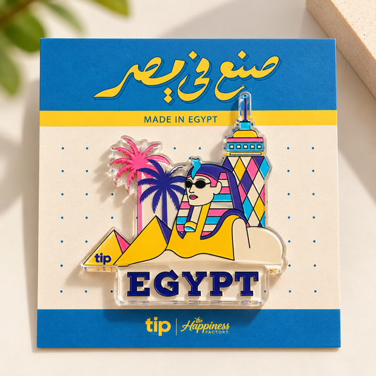 Egypt Icons Magnet Turquoise