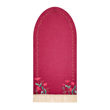 Sukoon Prayer Mat – Maroon 