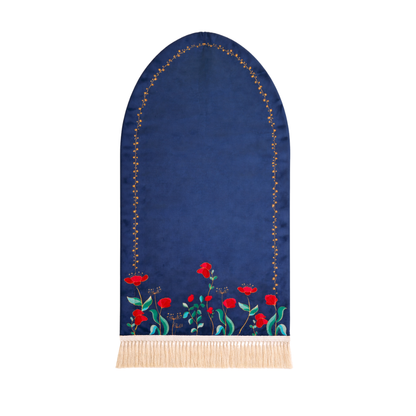 Sukoon Prayer Mat – Navy 