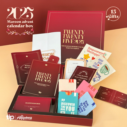 Maroon - 2025 Advent Calendar English