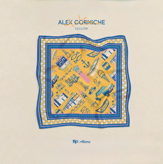 Alex Corniche Scarf – Yellow