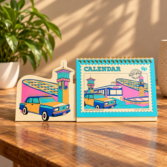 Alexandria 2027 Desk Calender