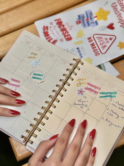 Daily Planner Tiger - English