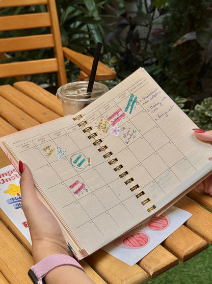 Daily Planner Tiger - English