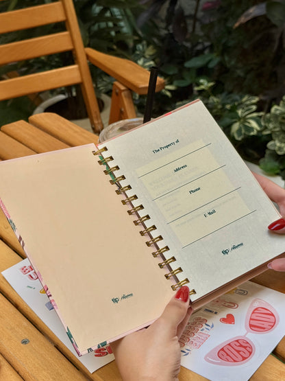 Daily Planner Tiger - English