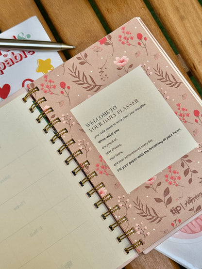 Daily Planner Tiger - English