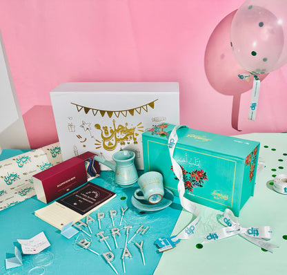 “سنة حلوة يا جميل” Box +  “To a Heart I Love – Tiffany” Box 