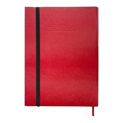 Burgundy leather agenda - Arabic