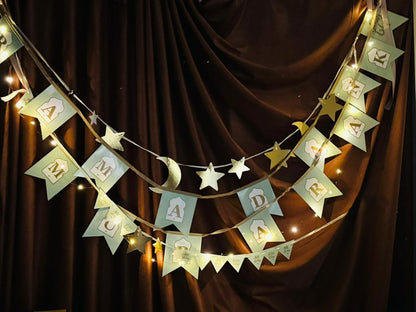 Ahlan Ramadan Decoration Box + Baby Light