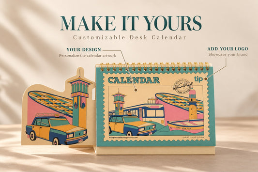 Alexandria 2027 Desk Calender